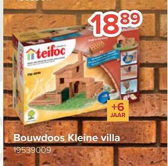 Euroshop Bouwdoos kleine villa aanbieding