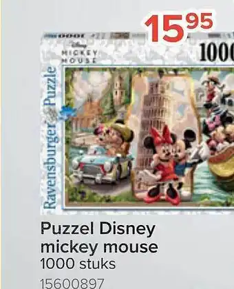 Puzzel disney mickey mouse