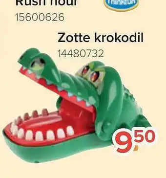 Euroshop Zotte krokodil aanbieding