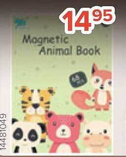 Magnetic animal book