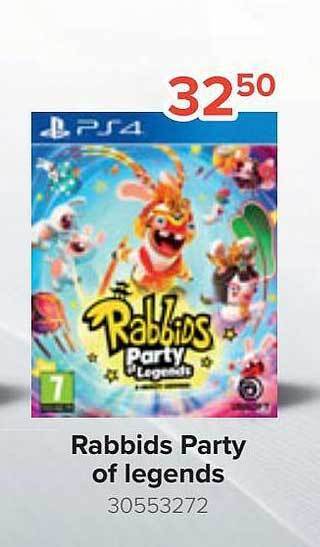 Rabbids party of legends