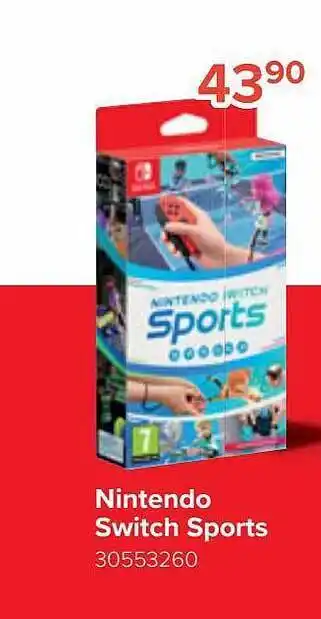 Euroshop Nintendo switch sports aanbieding