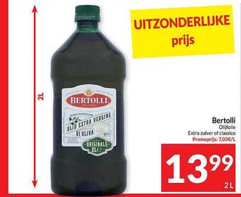 Intermarché Bertolli olijfolie aanbieding