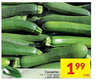 Intermarché Courgettes aanbieding