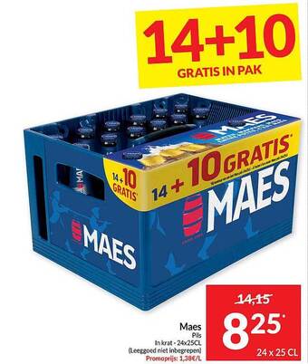 Intermarché Maes pils aanbieding