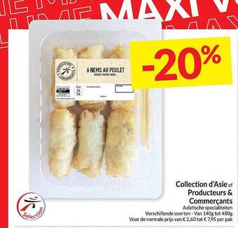 Intermarché Collection d'asie of producteurs & commerçants aanbieding
