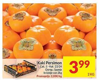 Intermarché Kaki persimon aanbieding