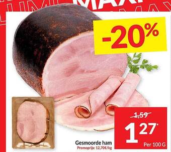 Intermarché Gesmoorde ham aanbieding