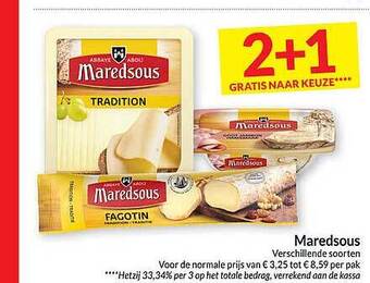 Intermarché Maredsous aanbieding