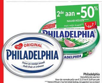 Intermarché Philadelphia aanbieding