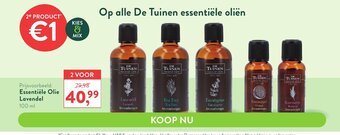 Holland & Barrett De Tuinen Essentiele Olie Lavendel 100ml aanbieding