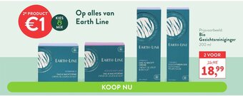 Earth Line Bio Gezichtsreiniginger 200ml