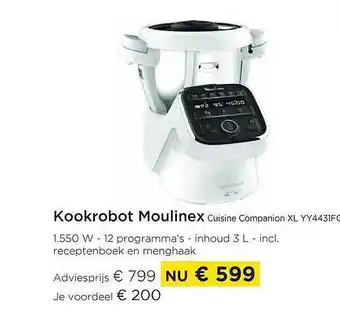 Molecule Kookrobot moulinex aanbieding