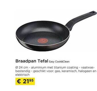 Molecule Braadpan tefal aanbieding