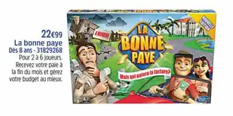 La bonne paye