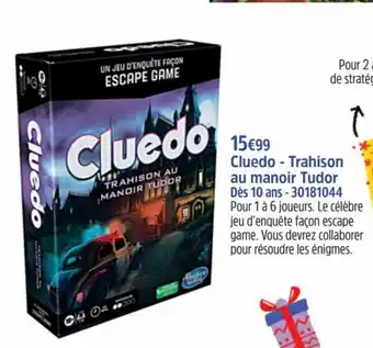 Cluedo - trahison au manoir tudor