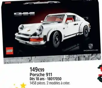 Maxi Toys Lego Porsche 911 18017050 aanbieding