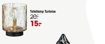 Kwantum Tafellamp turtoise aanbieding
