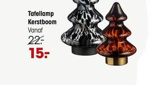 Kwantum Tafellamp kerstboom aanbieding