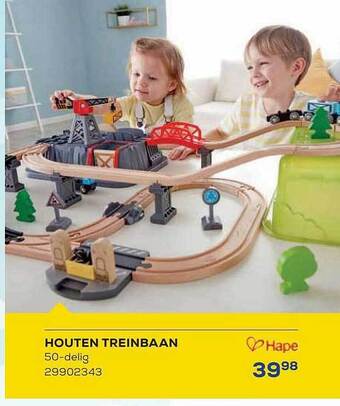 Supra Bazar Houten treinbaan aanbieding