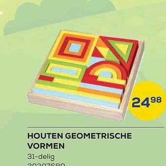 Supra Bazar Houten geometrische vormen aanbieding
