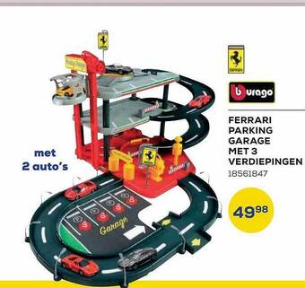 Supra Bazar Ferrari parking garage met 3 verdiepingen aanbieding