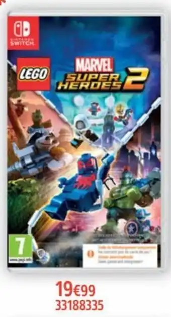 Nintendo Switch lego Marvel super heroes 2 33188335
