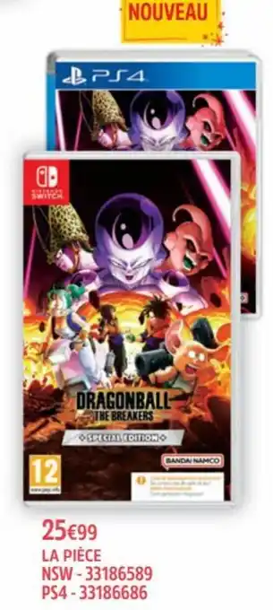 Nintendo Switch Dragonball the breakers 33186589