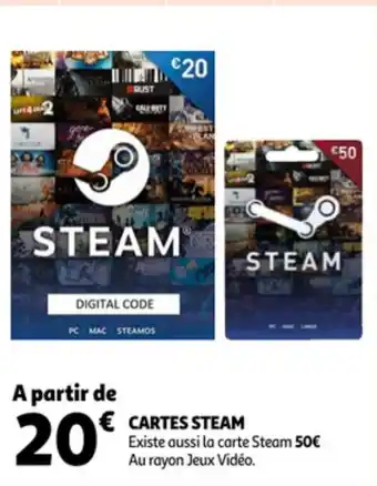 Cartes steam