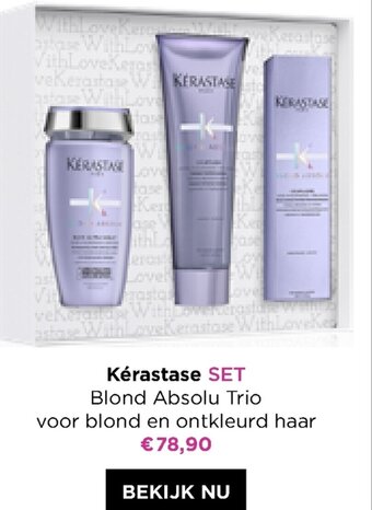 Kerastase set Blond Absolu trio