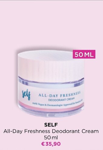 Self all-day freshness deodorant cream 50ML