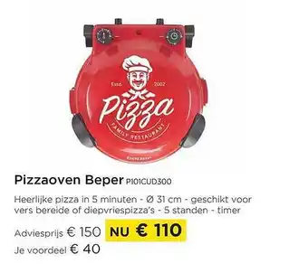 Molecule Pizzaoven beper aanbieding