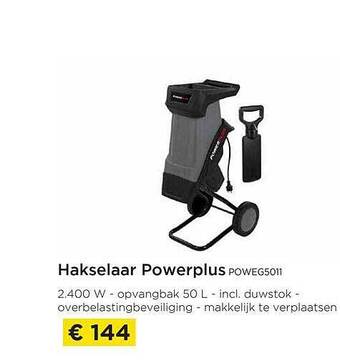 Molecule Hakselaar powerplus aanbieding