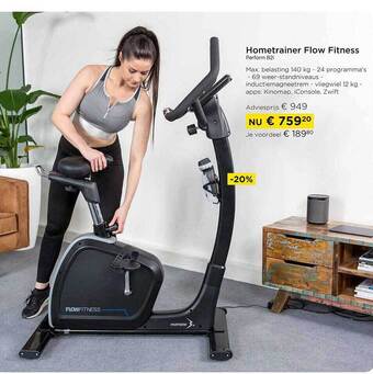 Hometrainer flow fitness