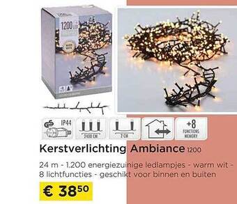 Kerstverlichting ambiance