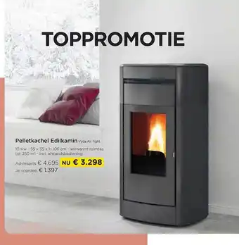 Pelletkachel edikamin
