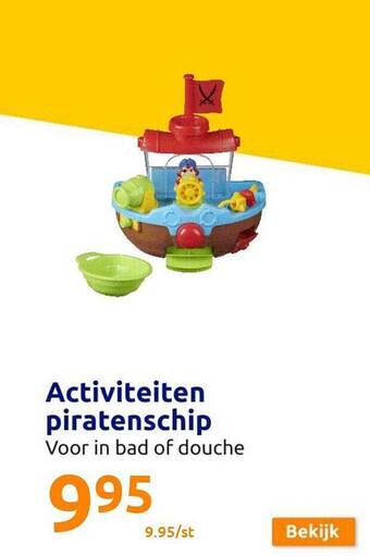 Activiteiten piratenschip