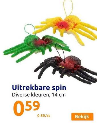 Action Uitrekbare spin aanbieding
