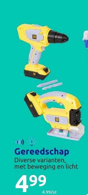 Action Gereedschap aanbieding