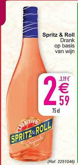 Cora Spritz & roll aanbieding