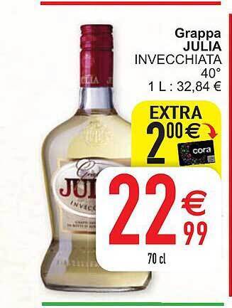 Grappa julia invecchiata