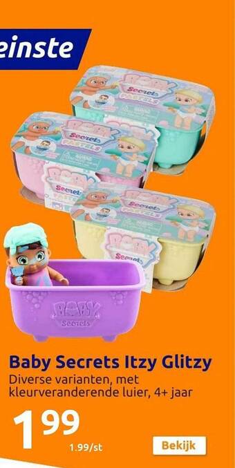 Baby secrets itzy glitzy