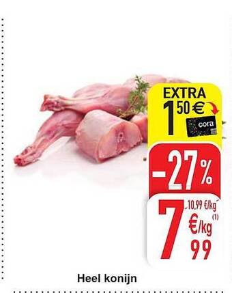 Cora Heel konijn aanbieding