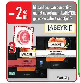 Cora Assortiment labeyrie gerookte zalm aanbieding