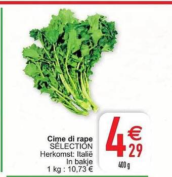 Cora Cime di rape aanbieding