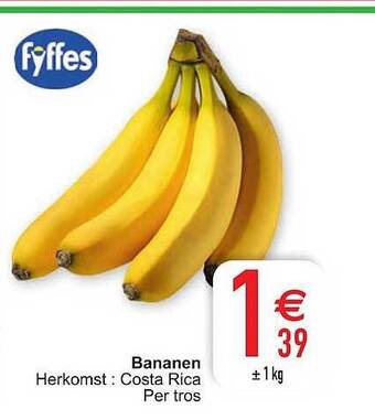 Cora Bananen aanbieding
