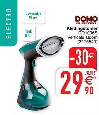 Cora Domo elektro kledingstomer aanbieding