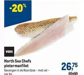 Makro North sea chefs pietermanfilet aanbieding