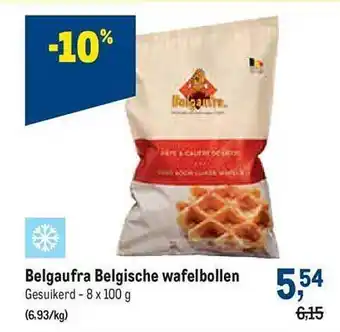 Makro Belgaufra belgische wafelbollen aanbieding