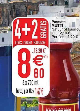 Cora Passata mutti aanbieding